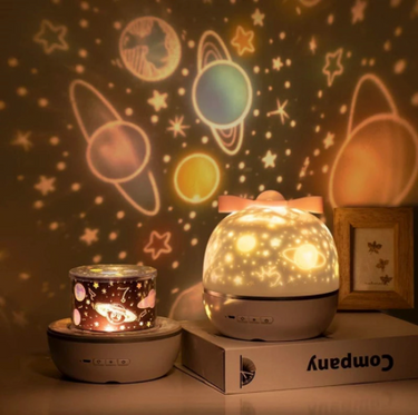SkyProjector Nachtlamp | 3-in-1 Projector, 3 Kleuren, Geschikt Voor 3+ – Creëer Een Rustgevende Slaapomgeving 0